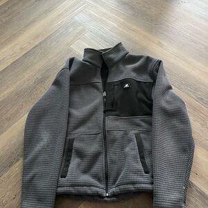 New Balance Grey and Black Lightweight Shirt Jacket